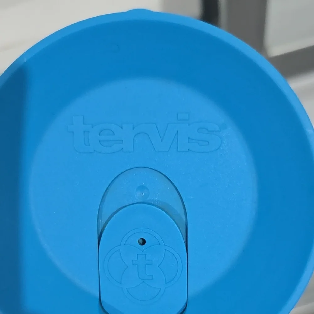 Colorful Travel Tumbler with‎ Blue Lid